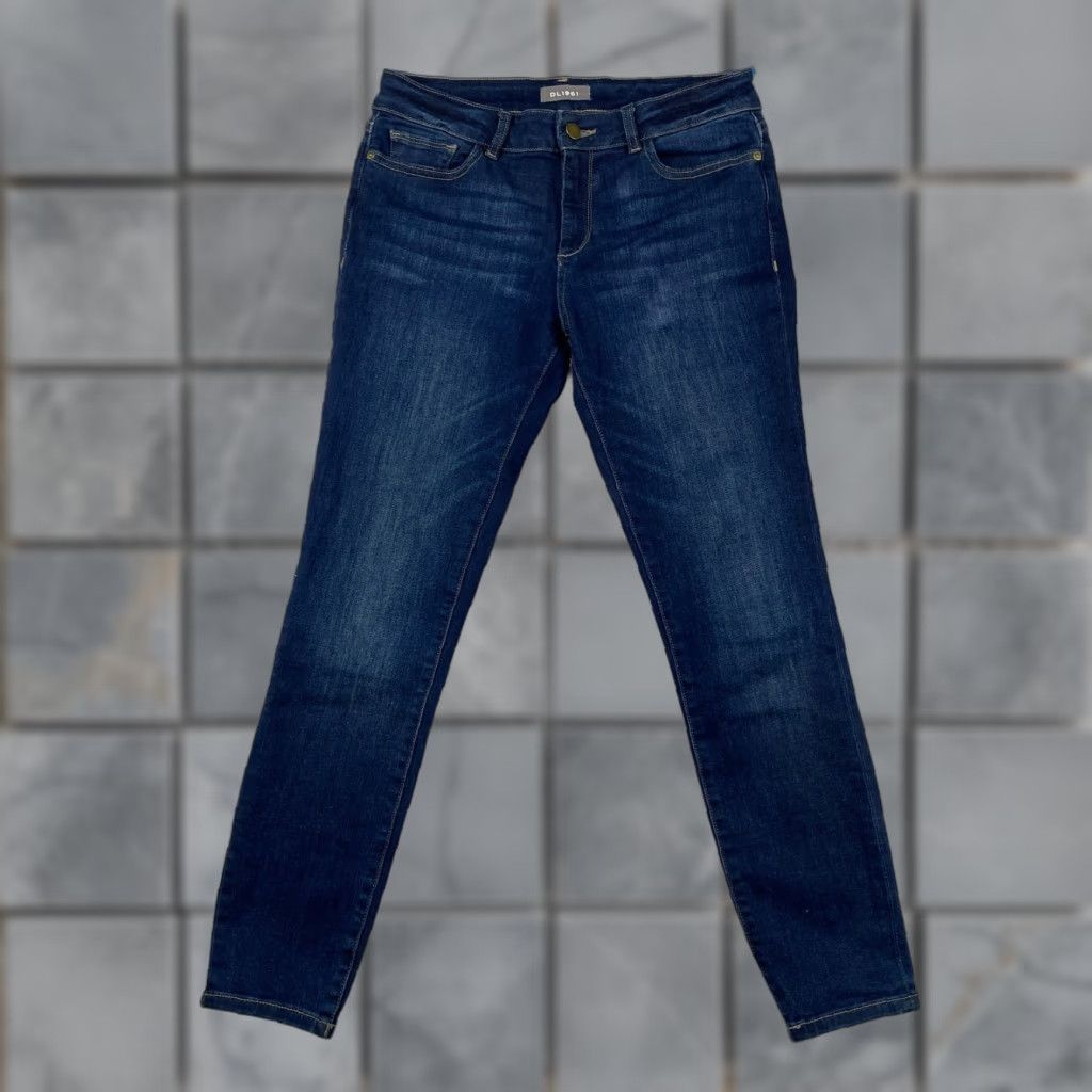 DL1961 DL1961 Margaux Jeans Womens 27 Blue Instasculpt Ankle Skinny Mid Rise Stretch Size 27" / US 4 / IT 40 - 1 Thumbnail