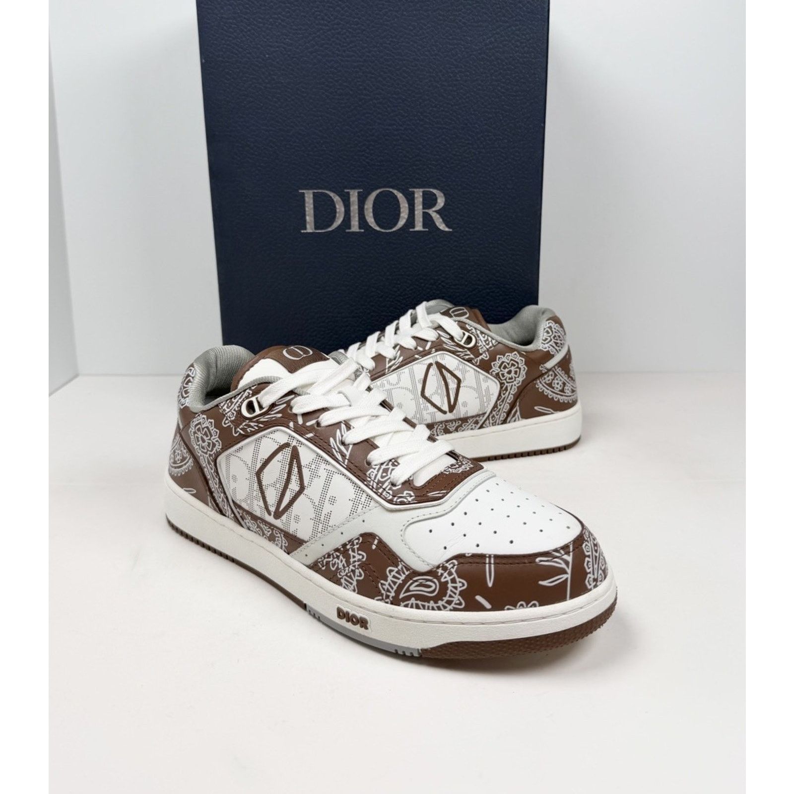 Dior Size 41EU/8US - Dior B27 Paisley Brown Oblique Size US 8 / EU 41 - 2 Thumbnail