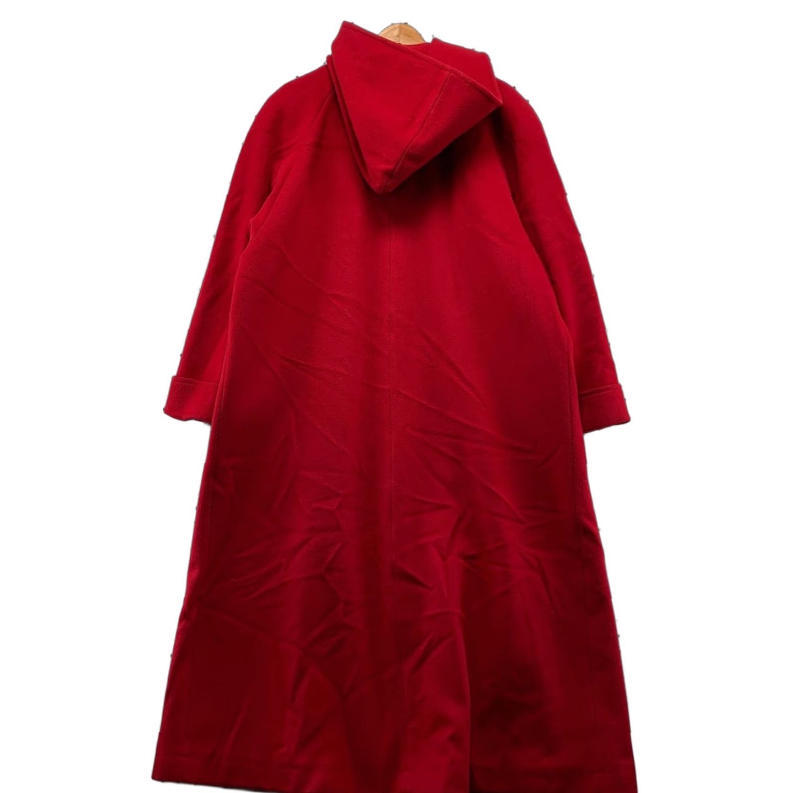 Vintage VINTAGE Forecaster of Boston Wool Overcoat Womens Size 14 Red Hooded USA Wool 100% Solid Long Coat 90s Mens/Womens Size XL / US 12-14 / IT 48-50 - 1 Thumbnail