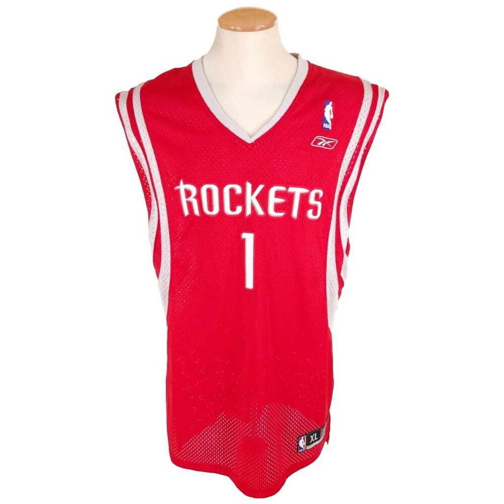 Reebok NBA Reebok Houston Rockets Tracy McGrady #1 Swingman Jersey Size US XL / EU 56 / 4 - 1 Thumbnail