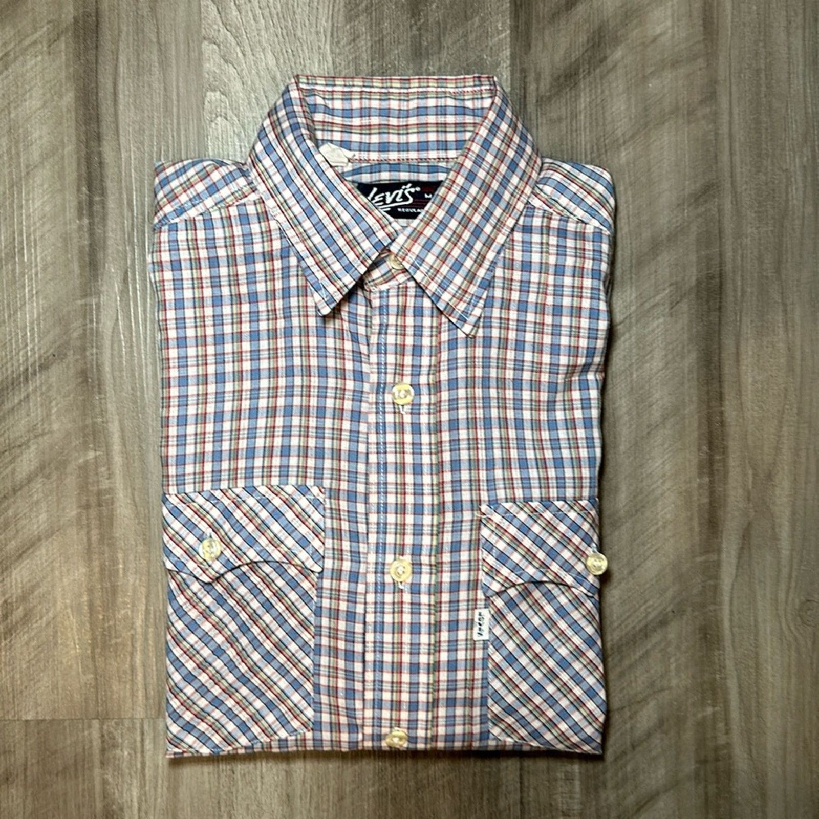 Levi's Levi’s Vintage Regular Fit Long Sleeve Button Down - Medium Size US M / EU 48-50 / 2 - 1 Thumbnail