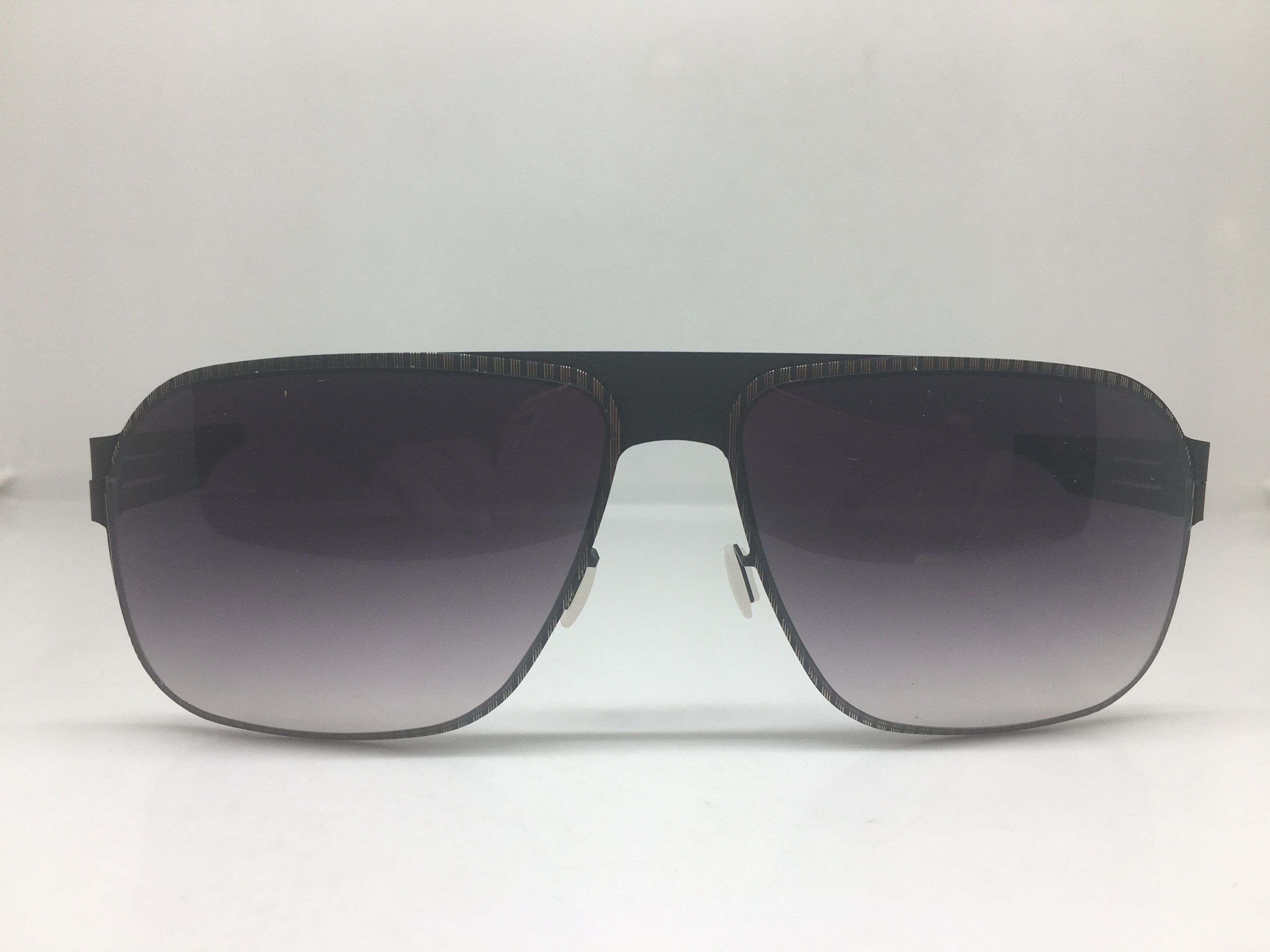 Other idesign Matte Black Alloy Aviator Sunglasses Frame Pilot Size ONE SIZE - 1 Thumbnail