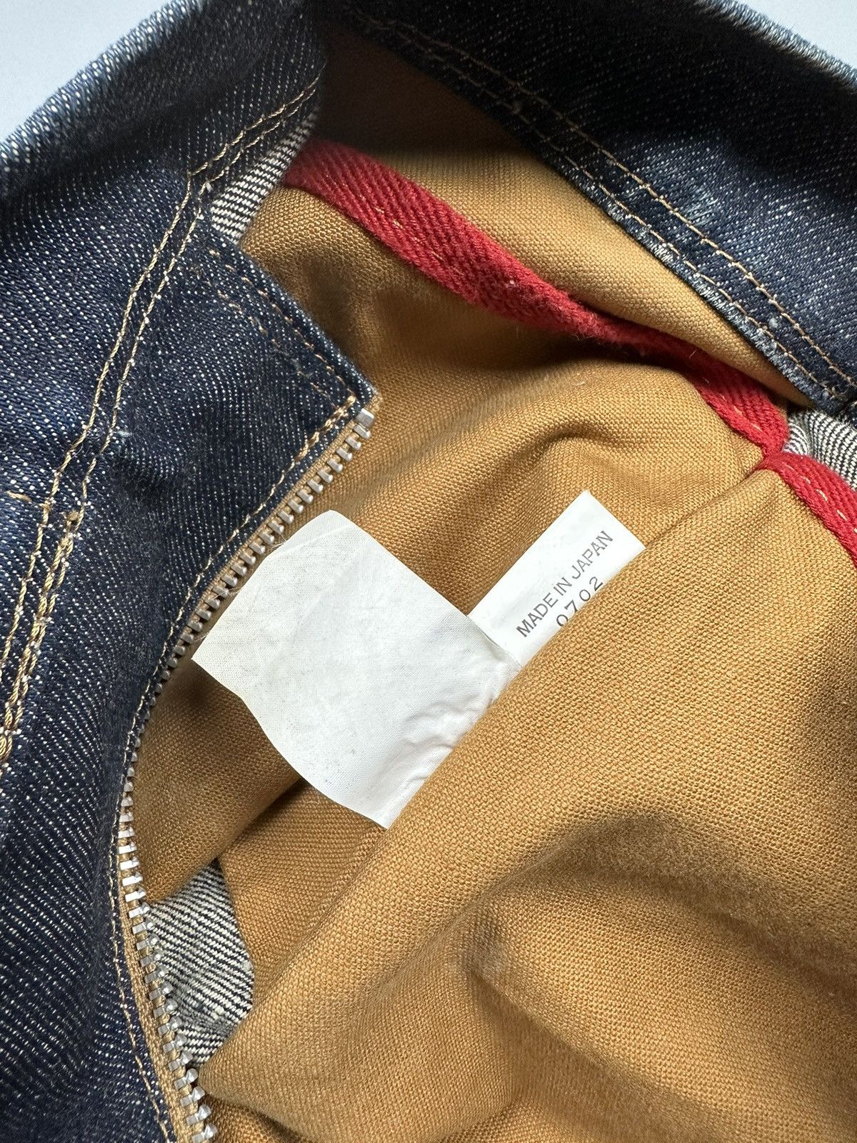 Y's × Yohji Yamamoto Vintage Y’saccs Doux Yohji Yamamoto Denim Tote Bag Size ONE SIZE - 8 Thumbnail
