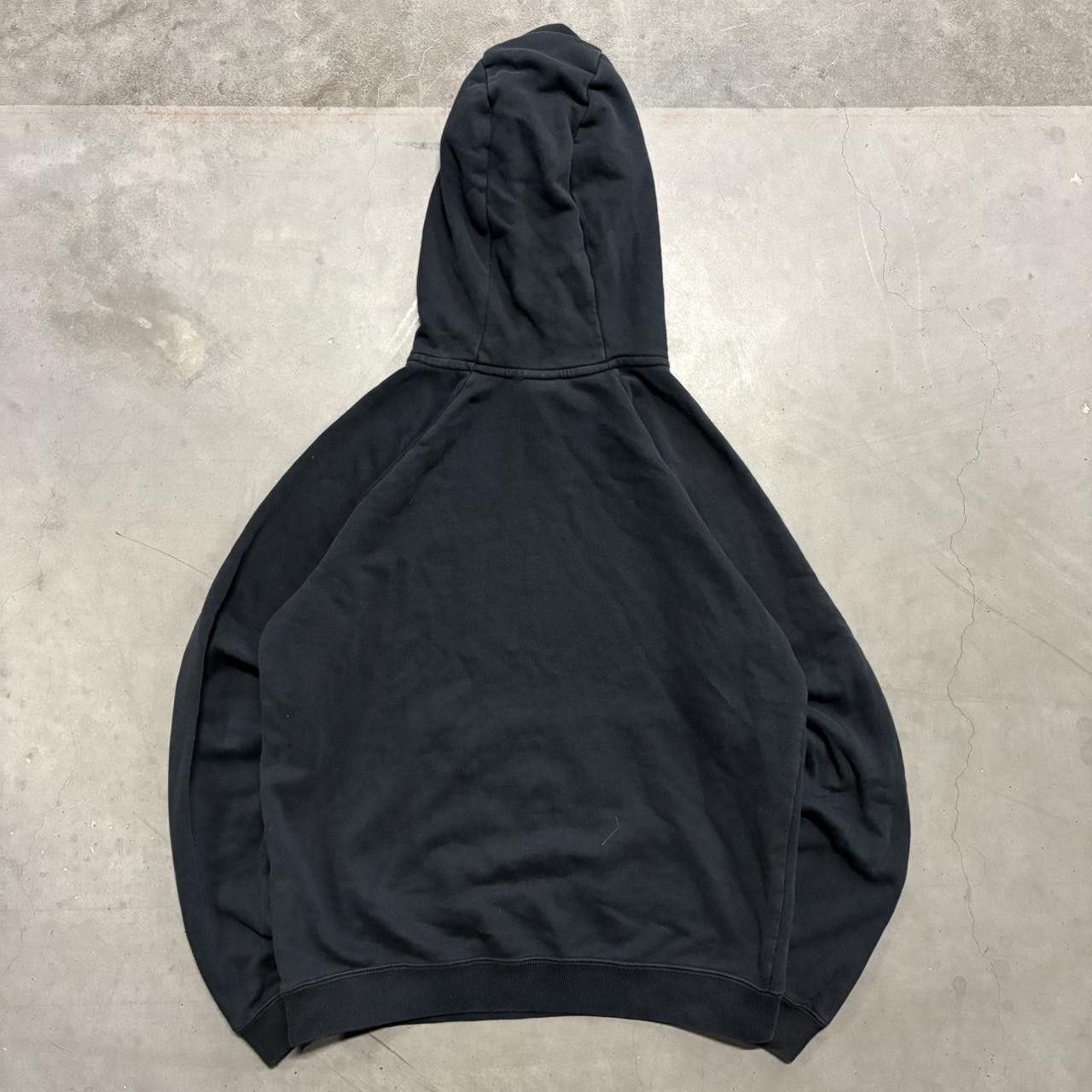 Nike Crazy Vintage Y2K/2000s Nike Black Swoosh Essential Streetwear Hoodie! Size US S / EU 44-46 / 1 - 3 Thumbnail
