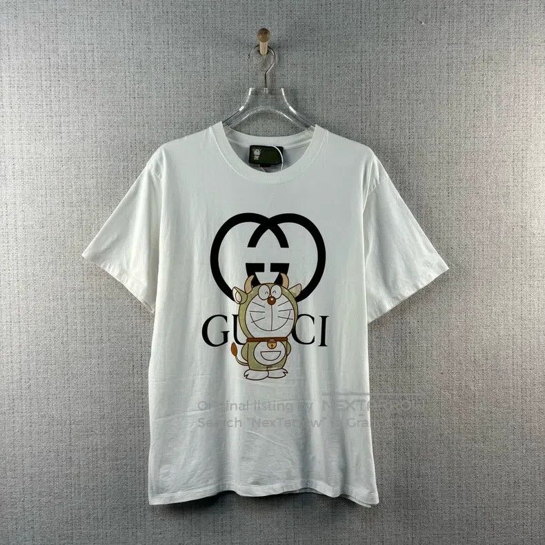Gucci Gucci Doraemon printed loose round-neck short sleeves Size US M / EU 48-50 / 2 - 1 Thumbnail
