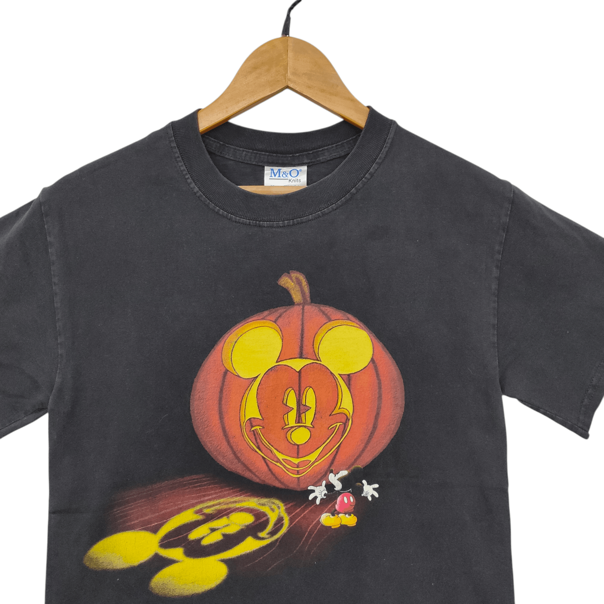 Vintage Vintage 90s Halloween Mickey Pumpkin Spooky Mickey Face Glow Size S / US 4 / IT 40 - 3 Thumbnail