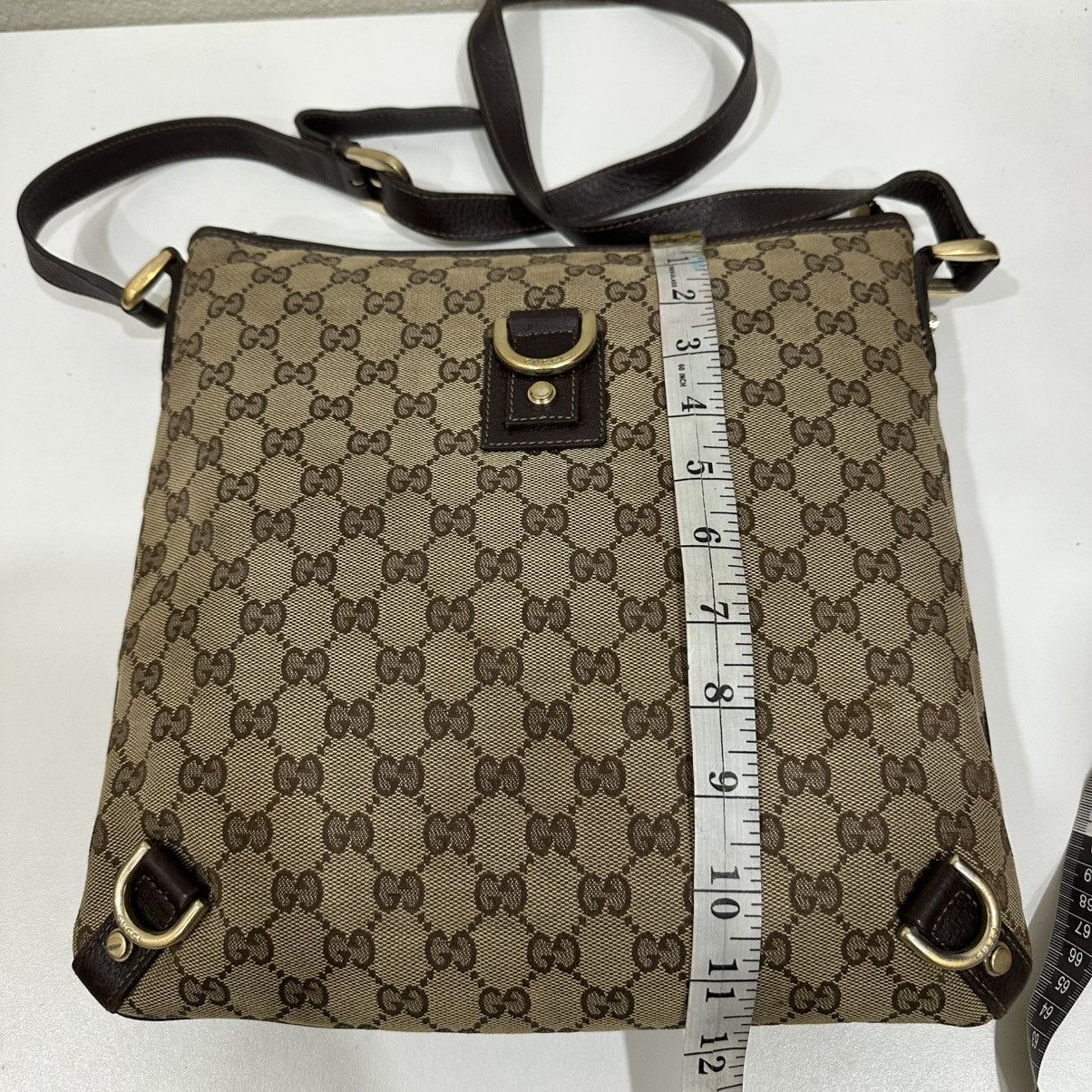 Gucci ‼️LASTDROP‼️GUCCI ABBEY CROSSBODY BAG D RING MONOGRAM CANVAS 7 Size ONE SIZE - 11 Thumbnail