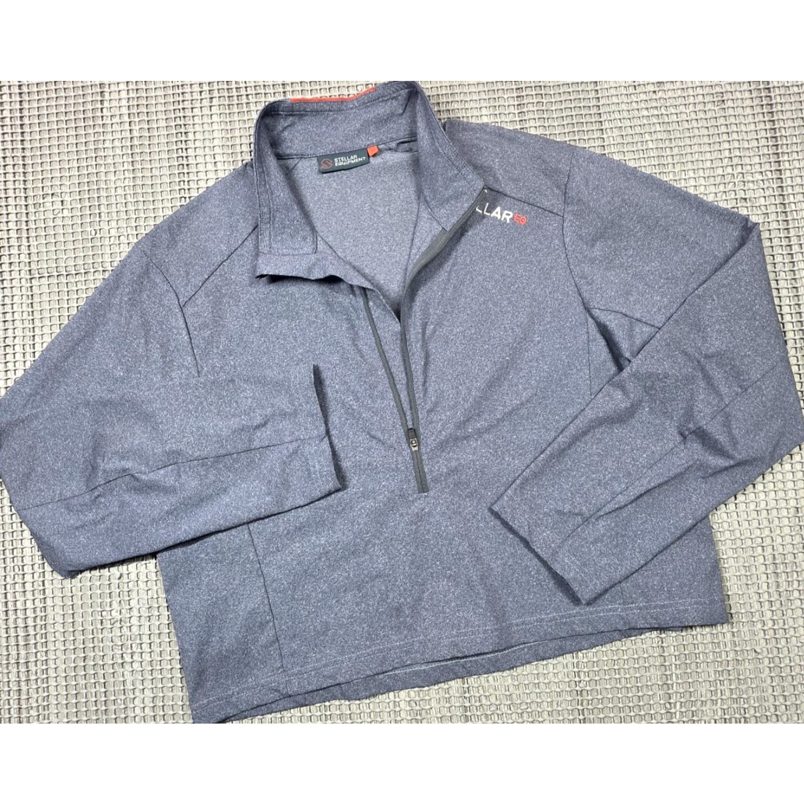 Vintage Stellar Equipment 1/2 Zip Pullover Women M Gray Outdoor Ski Cropped Size M / US 6-8 / IT 42-44 - 2 Thumbnail