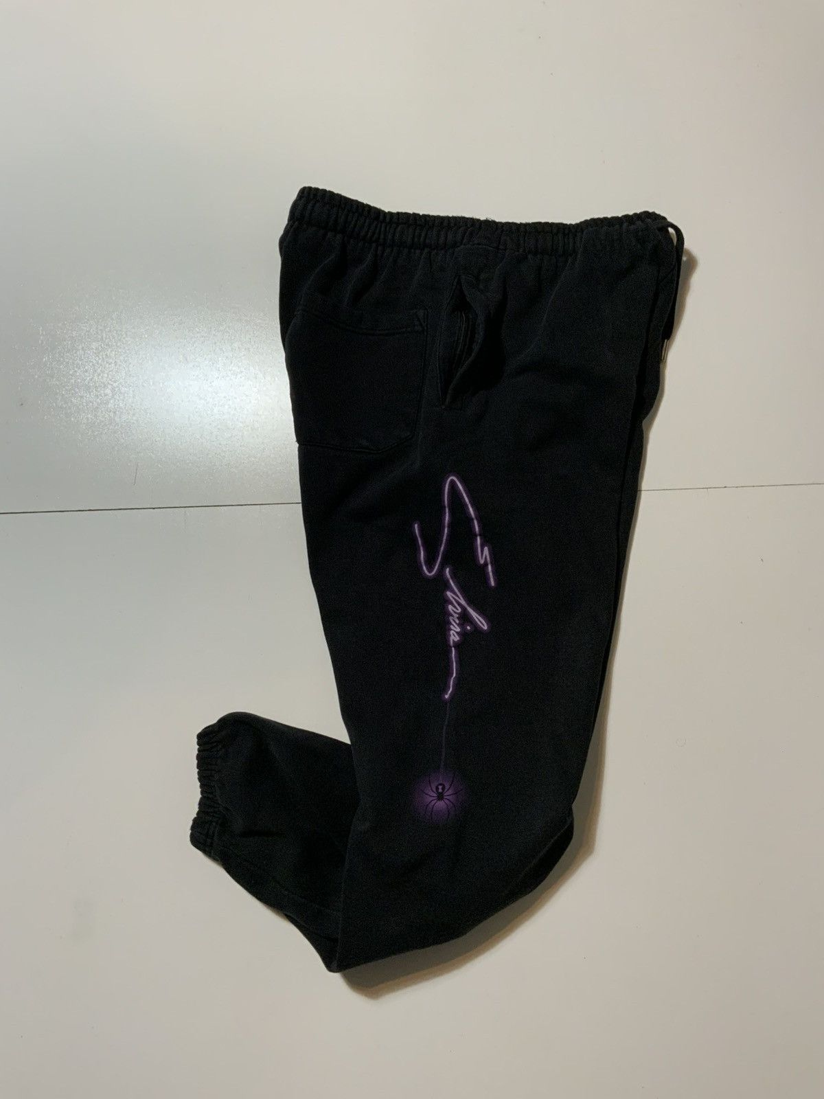 Other Mystic Museum Elvira Horror Art Spider Jogger Sweatpants Size US 32 / EU 48 - 2 Thumbnail