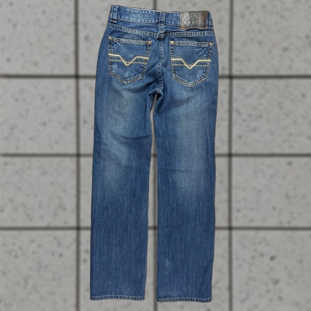 Doublet Rock & Roll Cowboy Jeans, Denim, Blue, Straight, Relaxed, 29x34, Double Barrel, Men Size US 29 - 1 Thumbnail