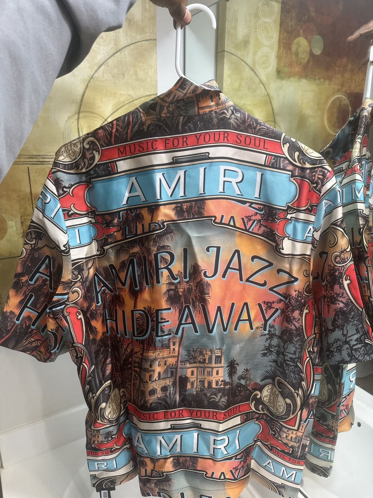 Amiri Amiri Jazz Hideaway camp shirt Size US S / EU 44-46 / 1 - 2 Thumbnail