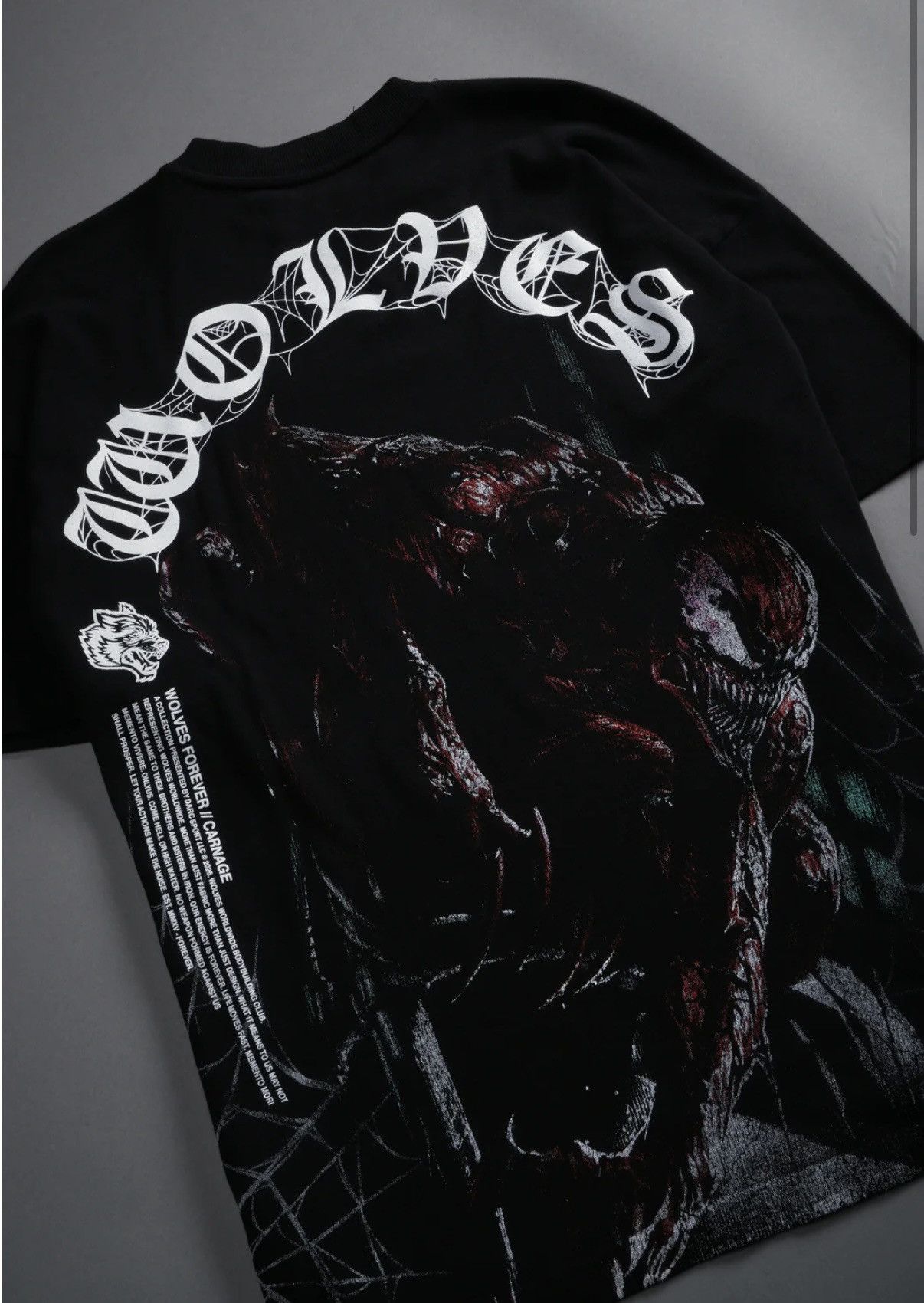 Darc Sport DARC SPORT X SPIDER-MAN X CARNAGE FOREVER SHIRT - MEDIUM Size US M / EU 48-50 / 2 - 4 Thumbnail
