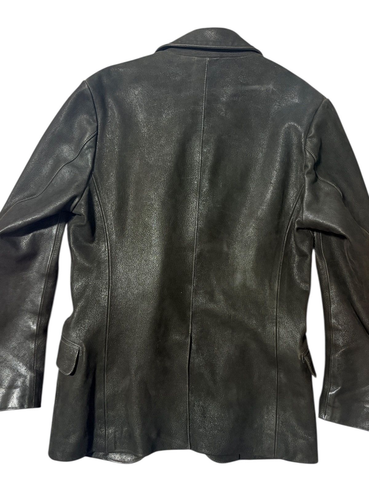 Chrome Hearts CHROME HEARTS Leather Blazer Size US L / EU 52-54 / 3 - 2 Thumbnail