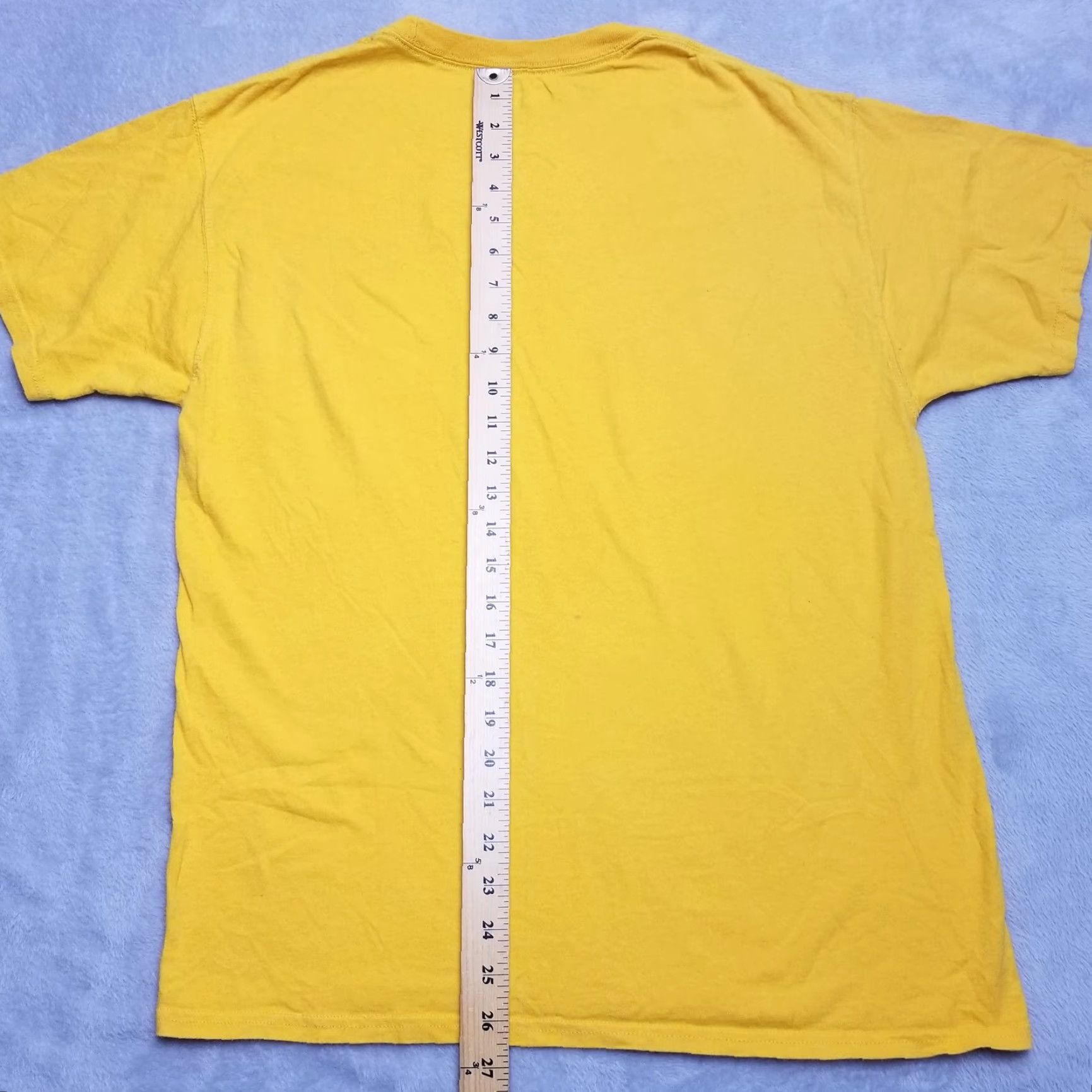 Champion Champion Shirt Mens Large Yellow Short Sleeve Logo Crewneck Casual Size US L / EU 52-54 / 3 - 6 Thumbnail