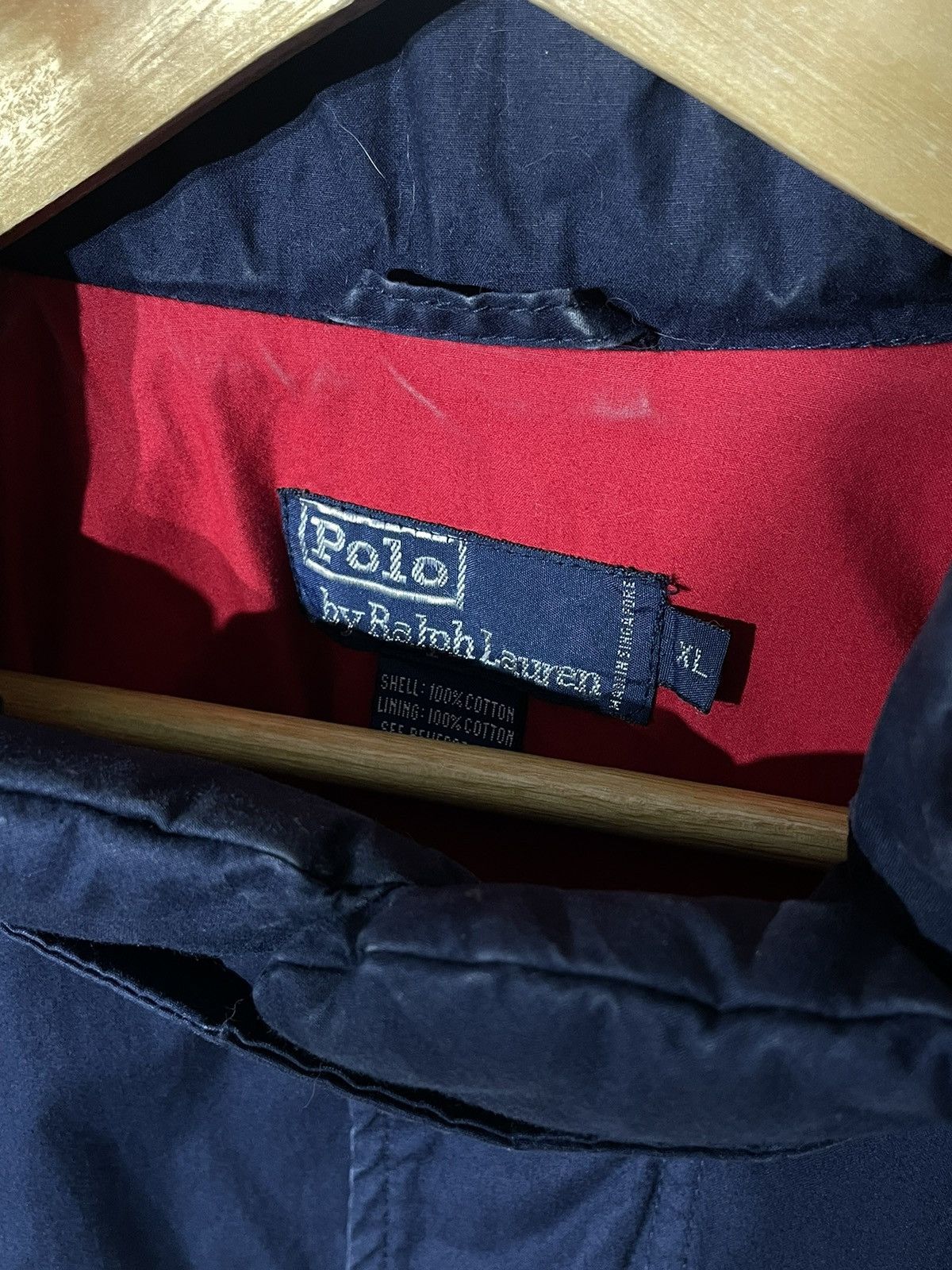 Polo Ralph Lauren × Vintage Jacket Polo Uni Crest Vintage Size US XL / EU 56 / 4 - 4 Thumbnail