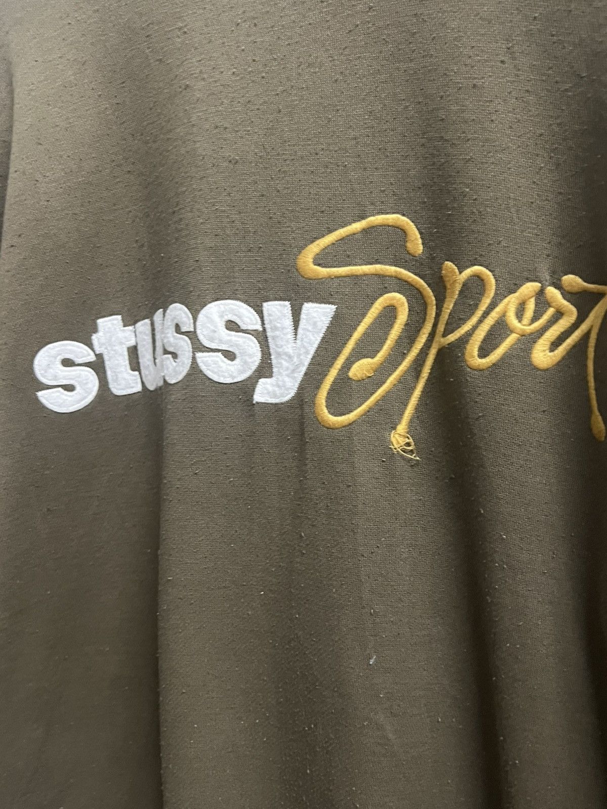Stussy Stussy sport vintage 90s sweater mint green size Large Size US L / EU 52-54 / 3 - 2 Thumbnail
