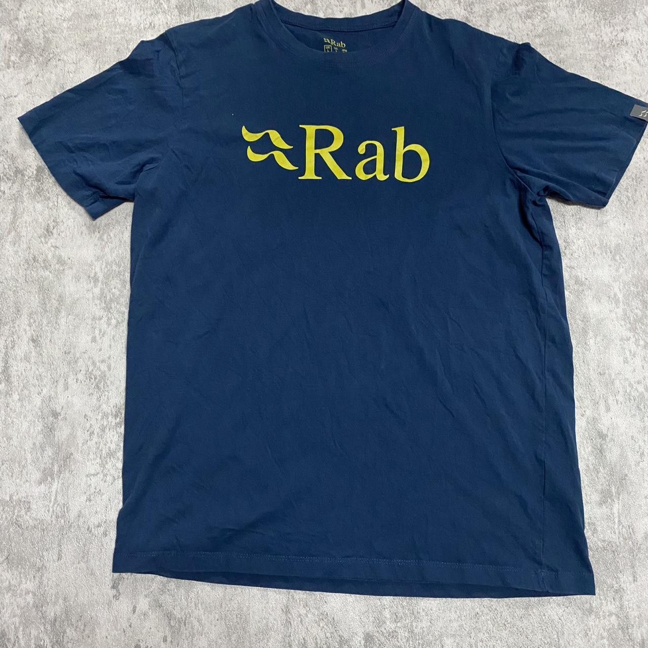 Rab Navy blue Rab tee shirt Spotswear rap hip hop Size US L / EU 52-54 / 3 - 1 Thumbnail
