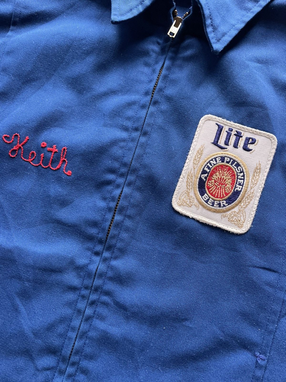 Vintage Vintage UNITOG Miller Lite Lowenbrau Meister Brau Jacket Size US L / EU 52-54 / 3 - 4 Thumbnail