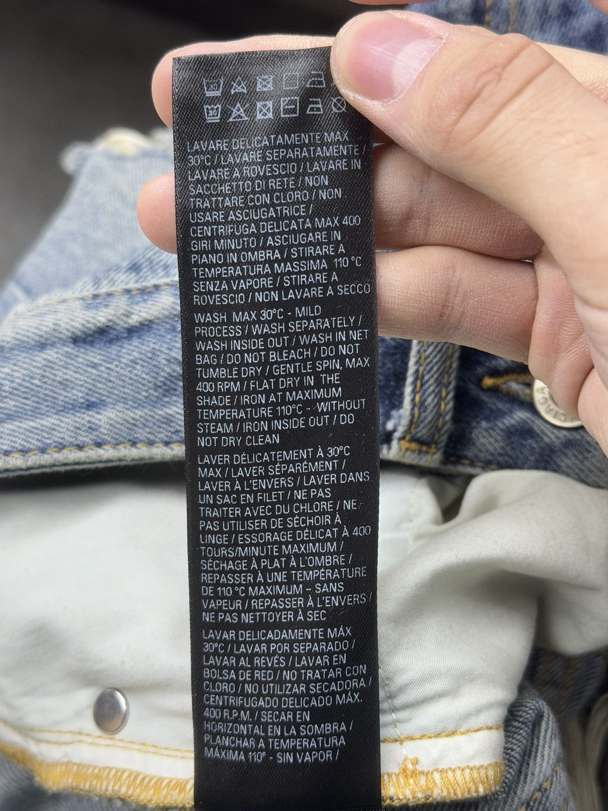 Balenciaga Balenciaga 24ss denim Size US 30 / EU 46 - 10 Thumbnail