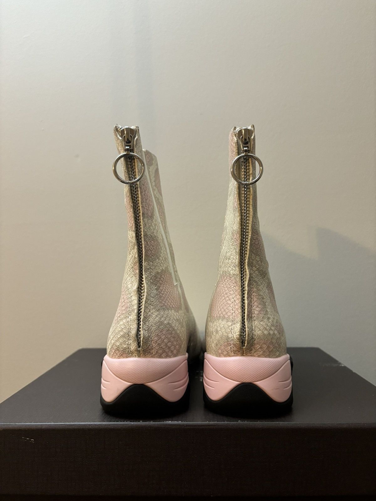 Raf Simons Raf Simons Solaris 21 High Snakeskin Boot Size US 7 / EU 40 - 5 Thumbnail