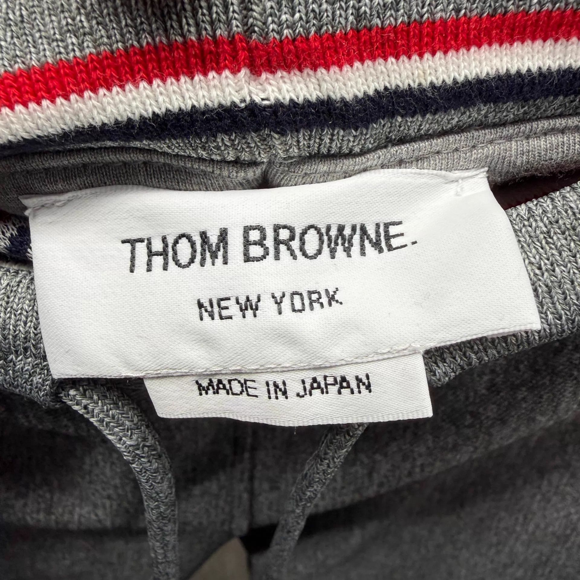 Thom Browne Thom Browne Gray Diamond Knee Panel Sweatpants 1 Size US 29 - 4 Thumbnail