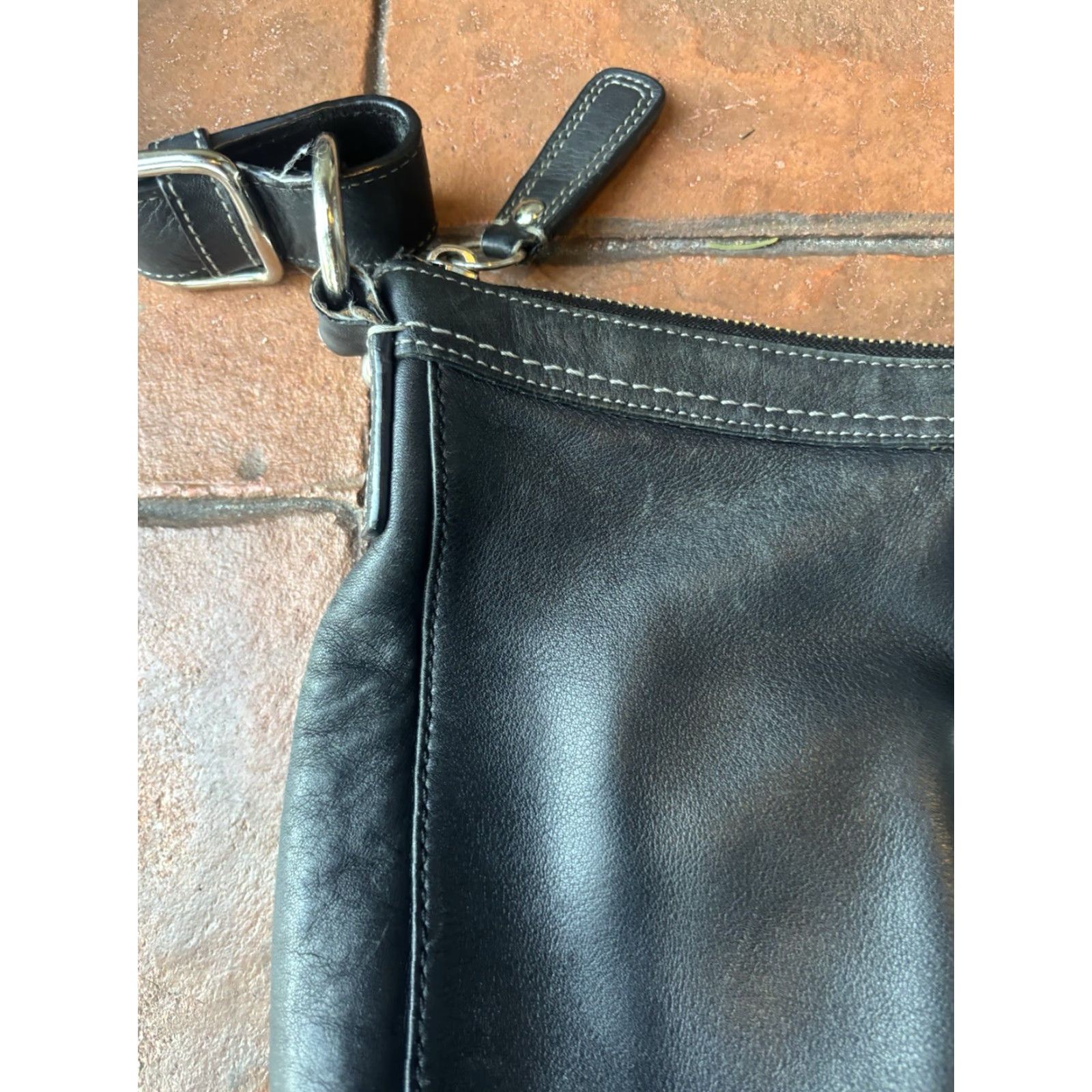 Coach Y2K Coach Chelsea Leather Shoulder Bag Black Medium Women Size ONE SIZE - 3 Thumbnail