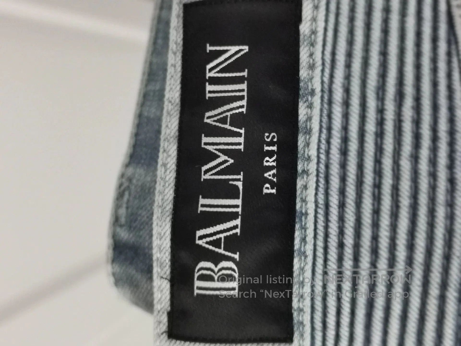 Balmain Balmain Ripped Knee Denim Jeans Size 30. Size 30" / US 8 / IT 44 - 3 Thumbnail