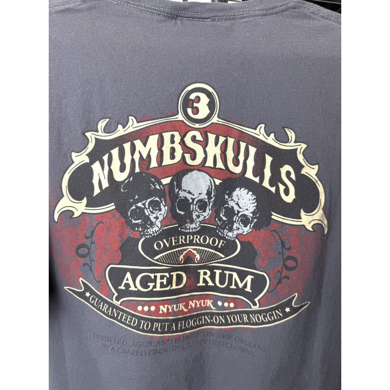 Harley Davidson Vintage Numb Skulls Harley Davidson Choppers T Shirt Size US XL / EU 56 / 4 - 5 Thumbnail