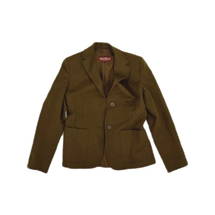Max Mara Max Mara Stylish Casual Single Button Jacket 0079 Size M / US 6-8 / IT 42-44 - 1 Thumbnail