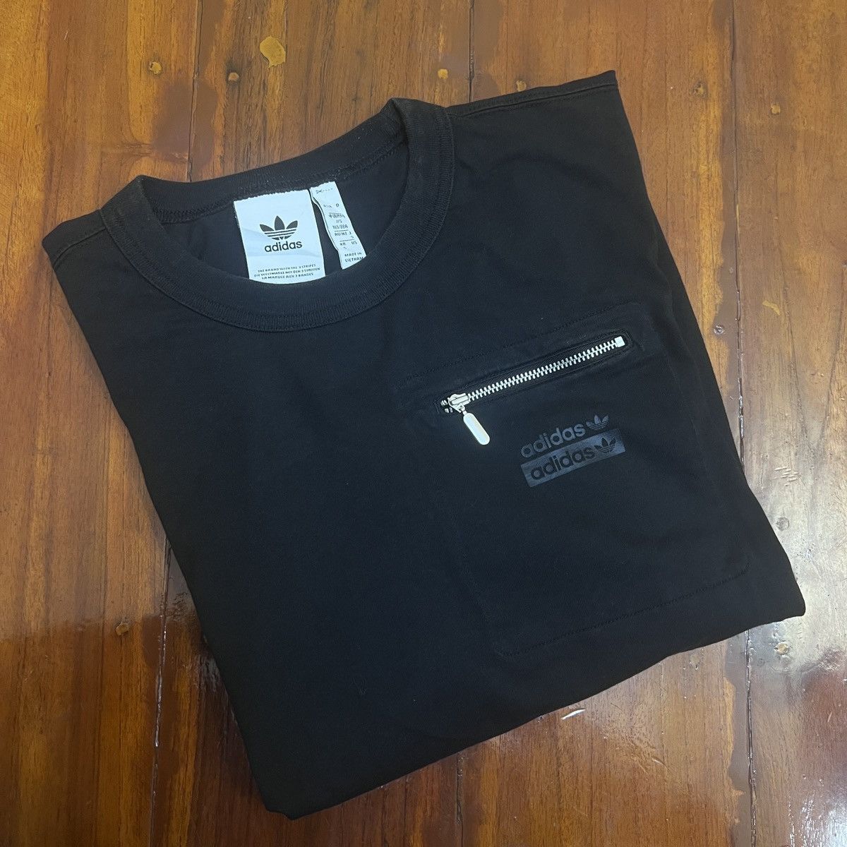 Adidas Adidas RYV Designer Zip Design Tee Size US S / EU 44-46 / 1 - 4 Thumbnail
