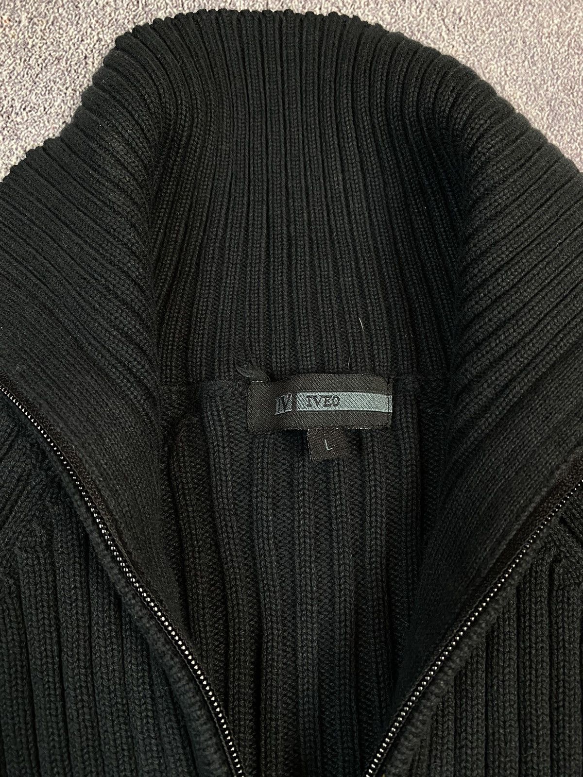 20471120 × If Six Was Nine × Japanese Brand Y2K Avant Garde Zip Knit Sweater If Six Was Nine Vintage Size US M / EU 48-50 / 2 - 4 Thumbnail
