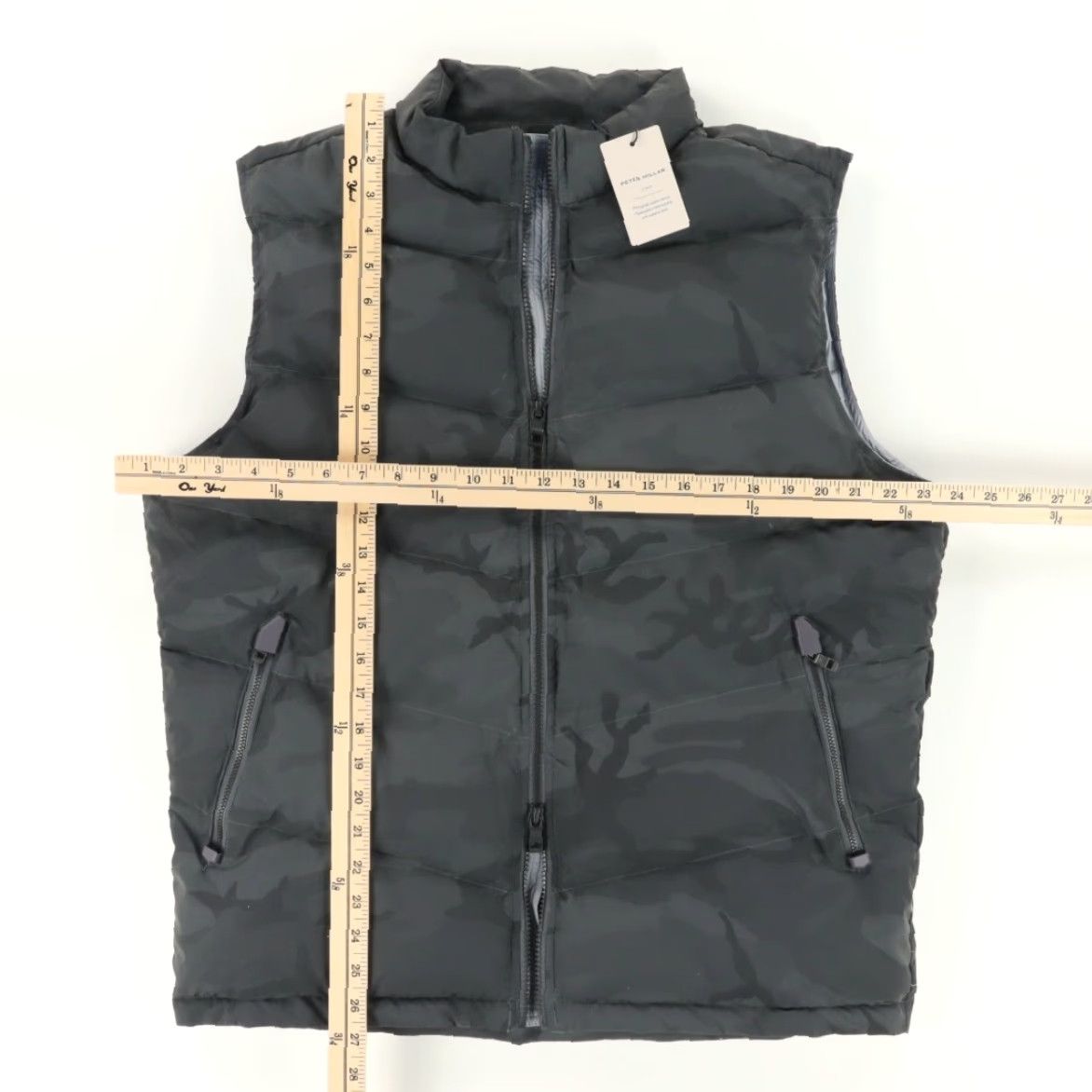 Peter Millar Peter Millar Apres Ski Vest Reflective Camouflage Iron Men's L Jacket Shirt"} Size US L / EU 52-54 / 3 - 3 Thumbnail