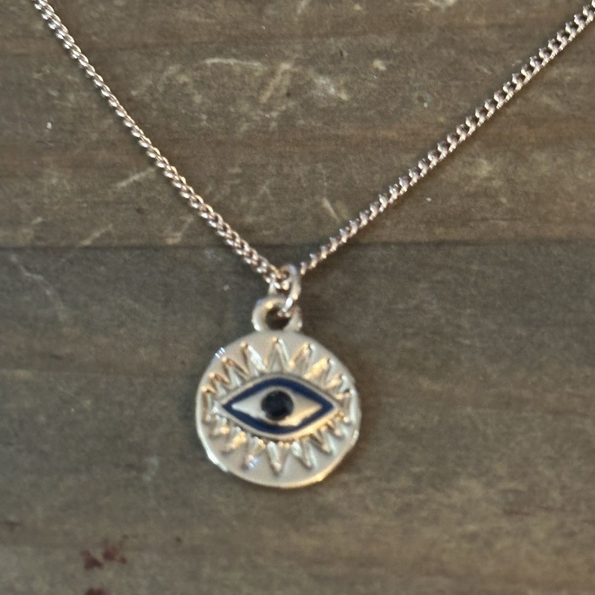 Other Gold tone multi chain layered evil eye pendant necklace Size ONE SIZE - 5 Thumbnail