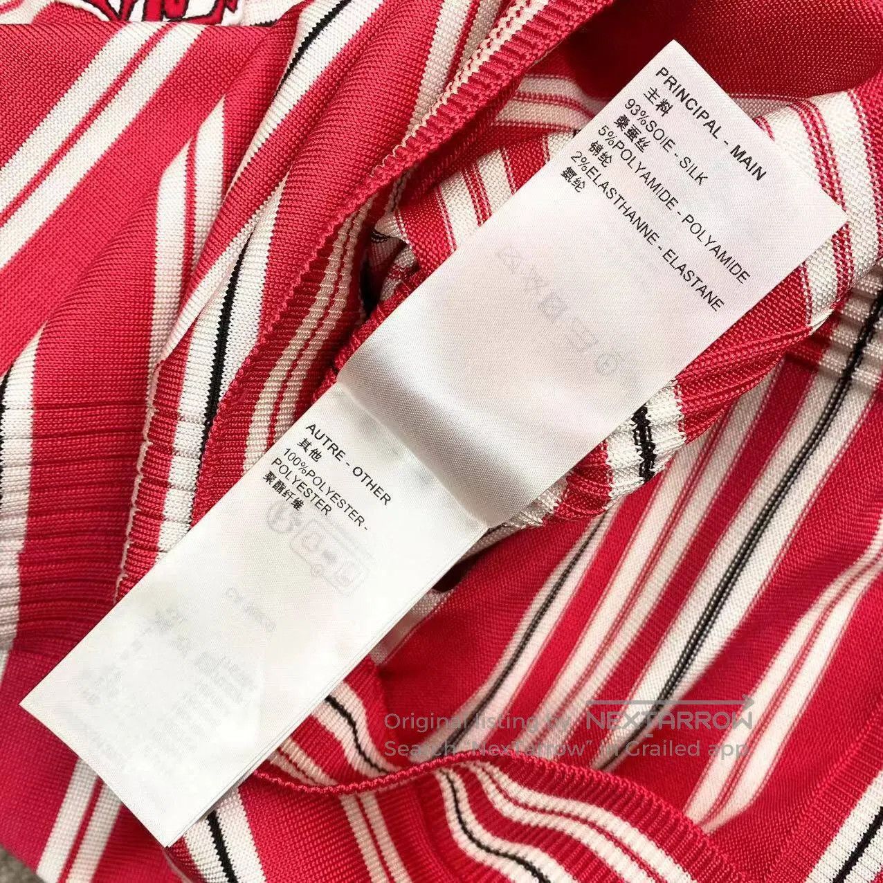 Louis Vuitton Louis Vuitton Striped print sleeveless vest| Size XS / US 0-2 / IT 36-38 - 5 Thumbnail