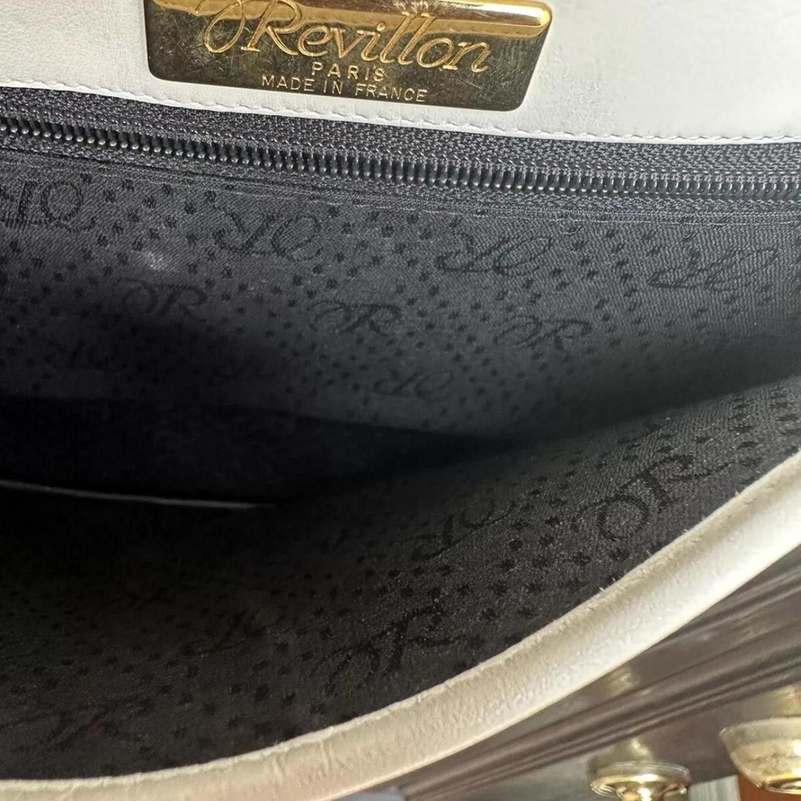 Other White and gold vintage shoulder bag with gold hardware bag Size ONE SIZE - 8 Thumbnail