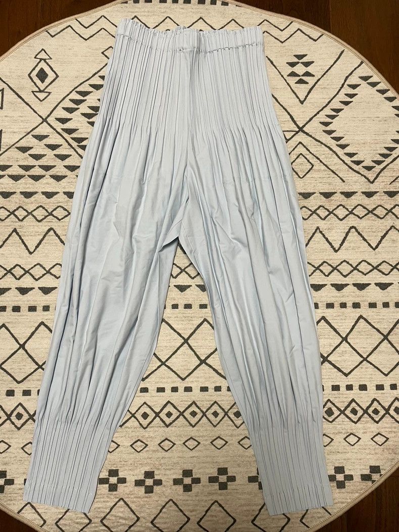 Issey Miyake Issey Miyake Grey puff pants Size 25" / US 0 / IT 36 - 1 Thumbnail