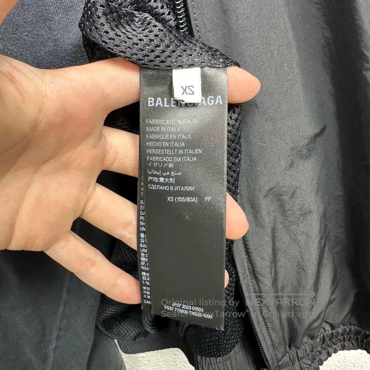 Balenciaga balenciaga logo long sleeve jacket outerwear. Size US XS / EU 42 / 0 - 4 Thumbnail