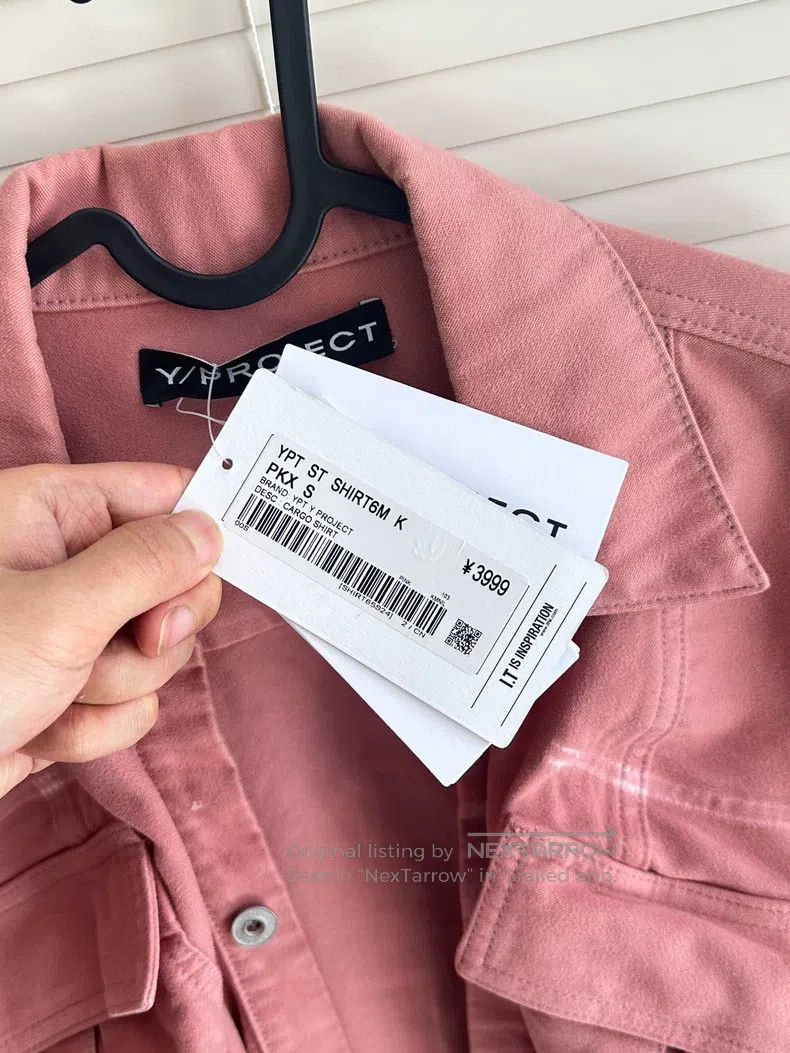 Y/Project Y/PROJECT Size S Workwear pleated shirt Size US S / EU 44-46 / 1 - 7 Thumbnail