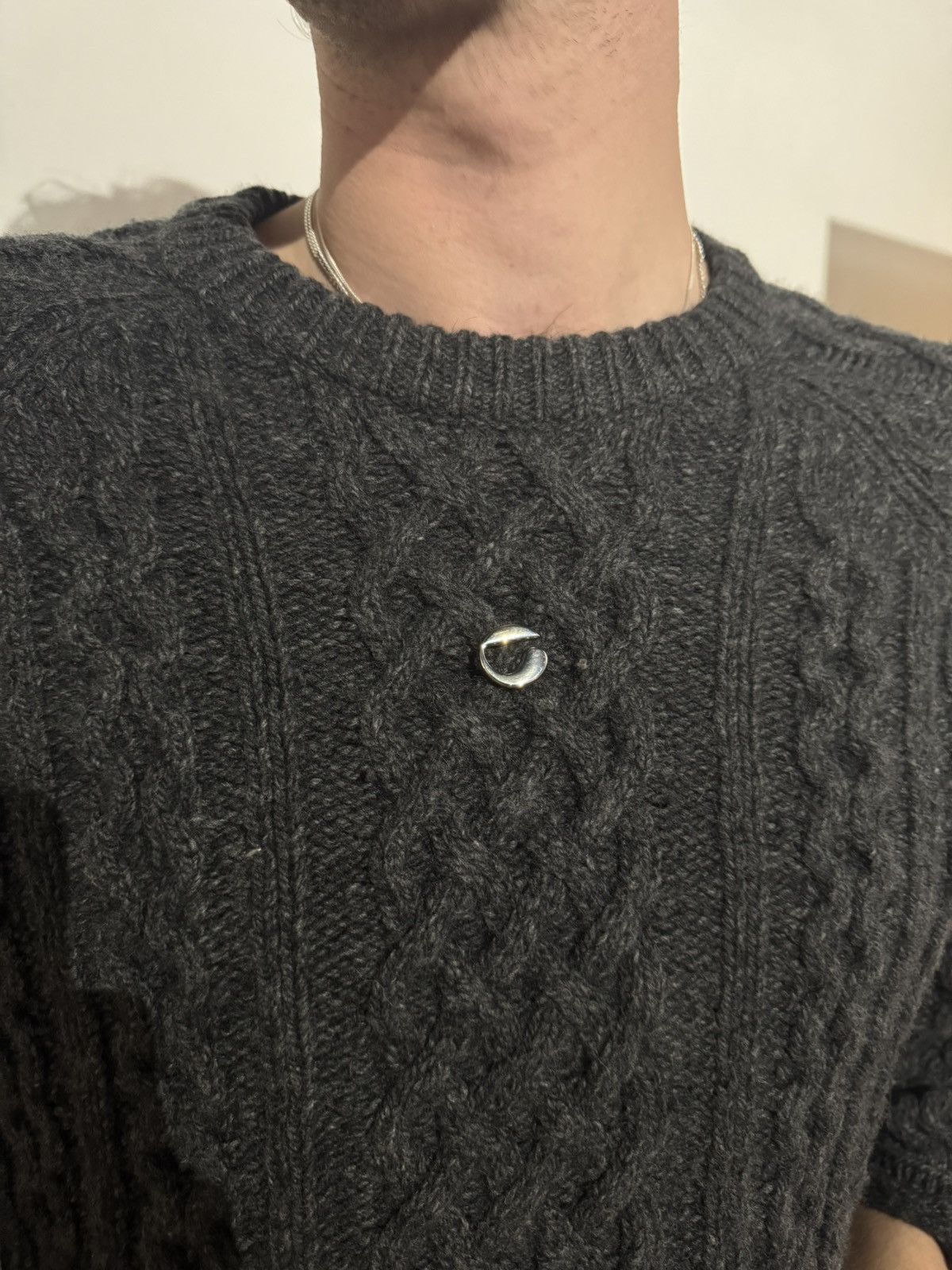 Coperni COPERNI KNIT DECONSTRUCTED SWEATER Size US M / EU 48-50 / 2 - 4 Thumbnail
