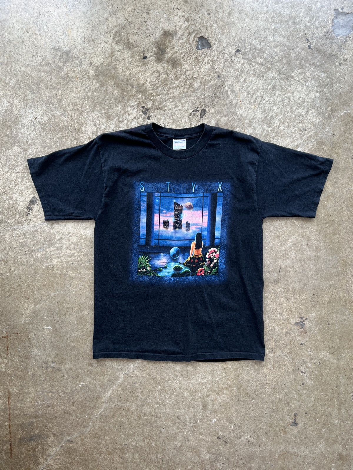 Band Tees × Vintage Vintage 1999 Styx Brave New World Tour Tee Large Size US L / EU 52-54 / 3 - 2 Thumbnail