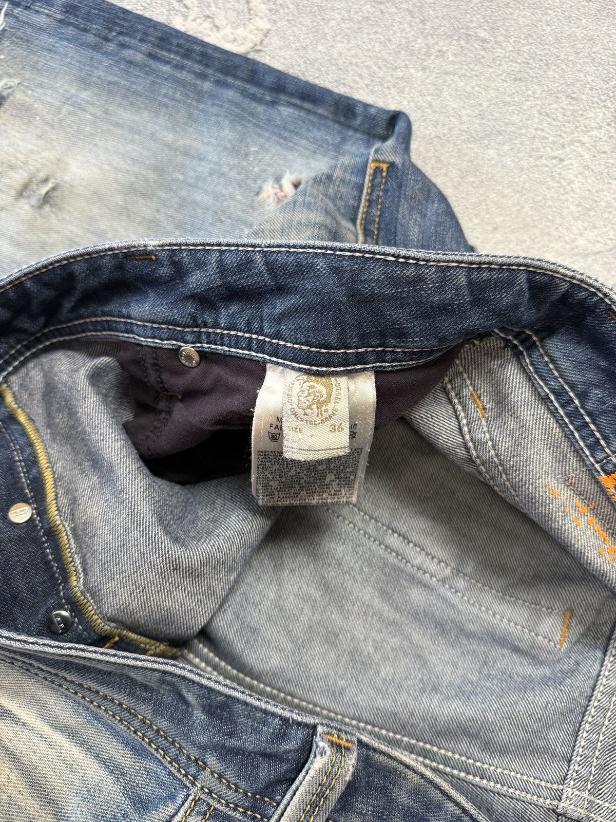 Diesel Opium IfSixWasNine Style Bandana Diesel Denim Jeans Size US 36 / EU 52 - 16 Thumbnail
