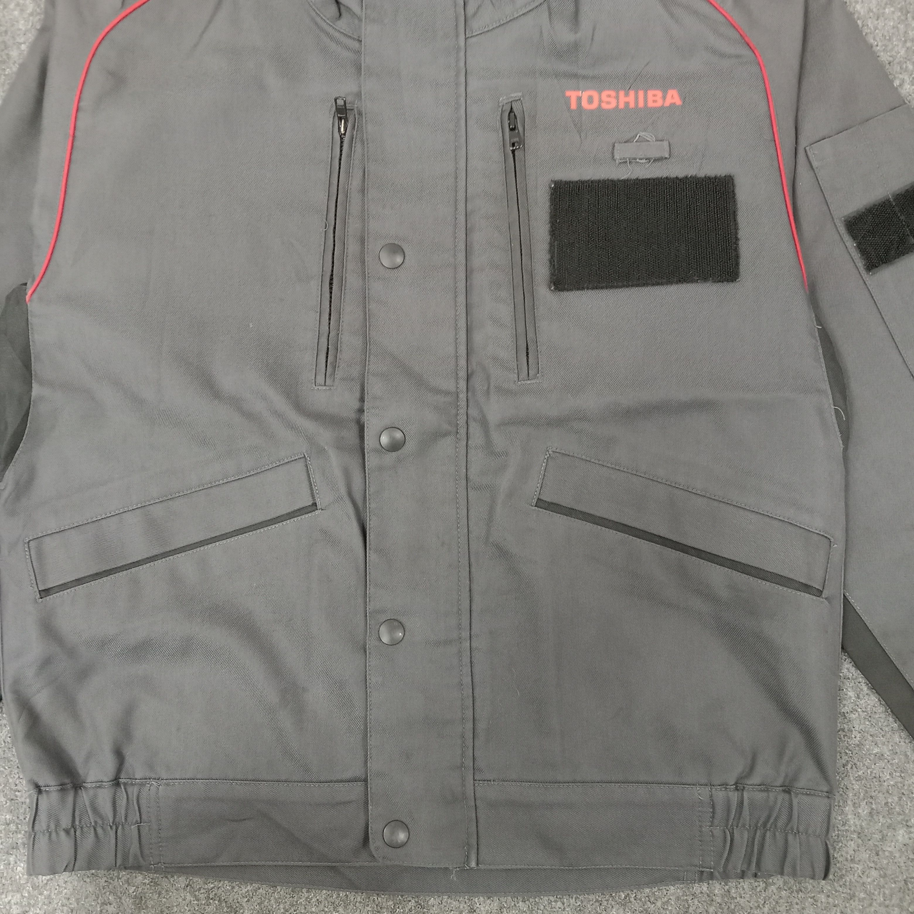 Vintage Toshiba Japanese Electronic Staff Jacket Size US M / EU 48-50 / 2 - 2 Thumbnail