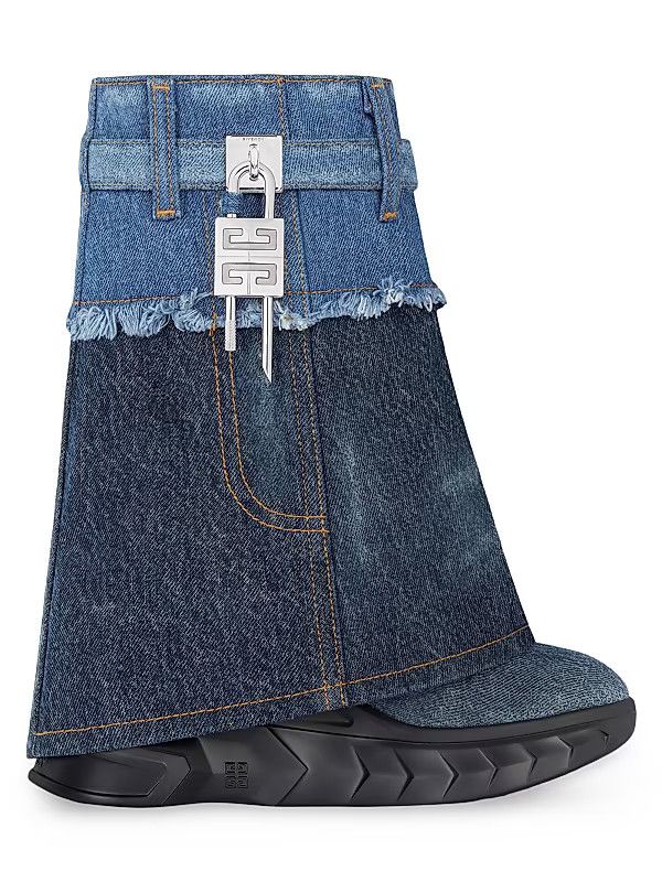 Givenchy o1lv12m0925 Boots in Blue Size US 8 / IT 38 - 1 Preview