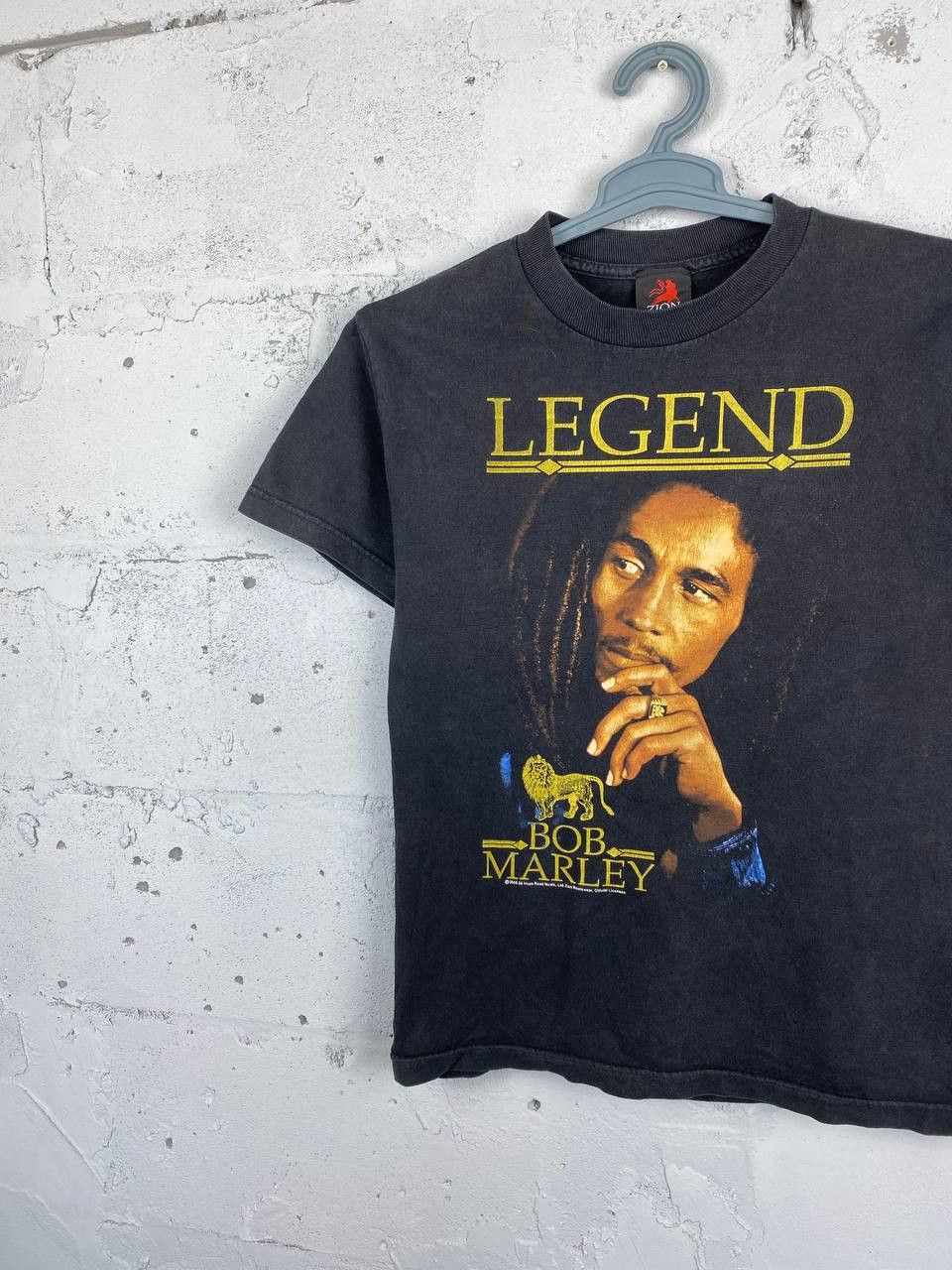 Band Tees × Bob Marley × Zion Rootswear VINTAGE BOB MARLEY Reggae Rare Jamaica T Shirt Size US S / EU 44-46 / 1 - 2 Thumbnail