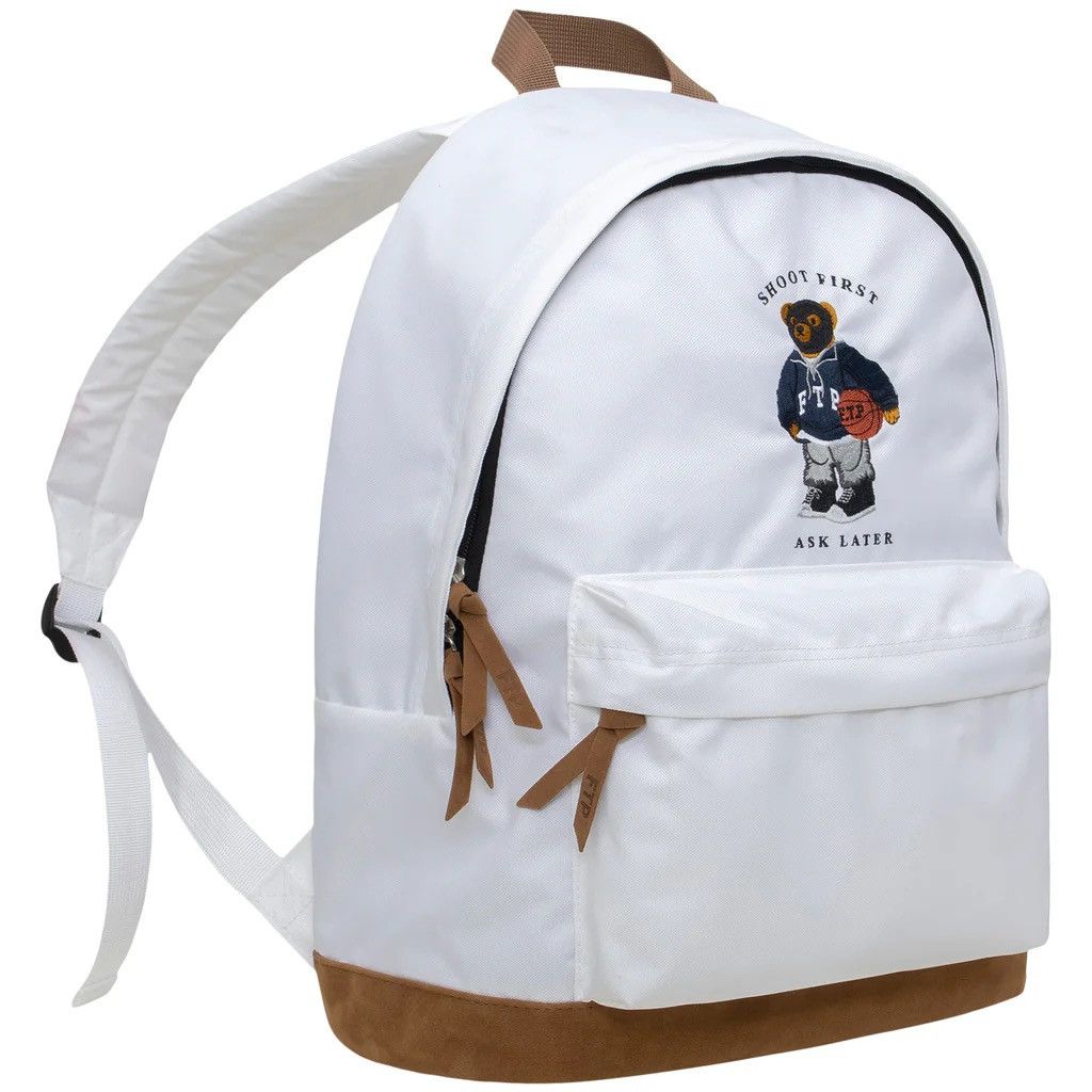 Fuck The Population FTP Bear Packpack white Size ONE SIZE - 2 Thumbnail