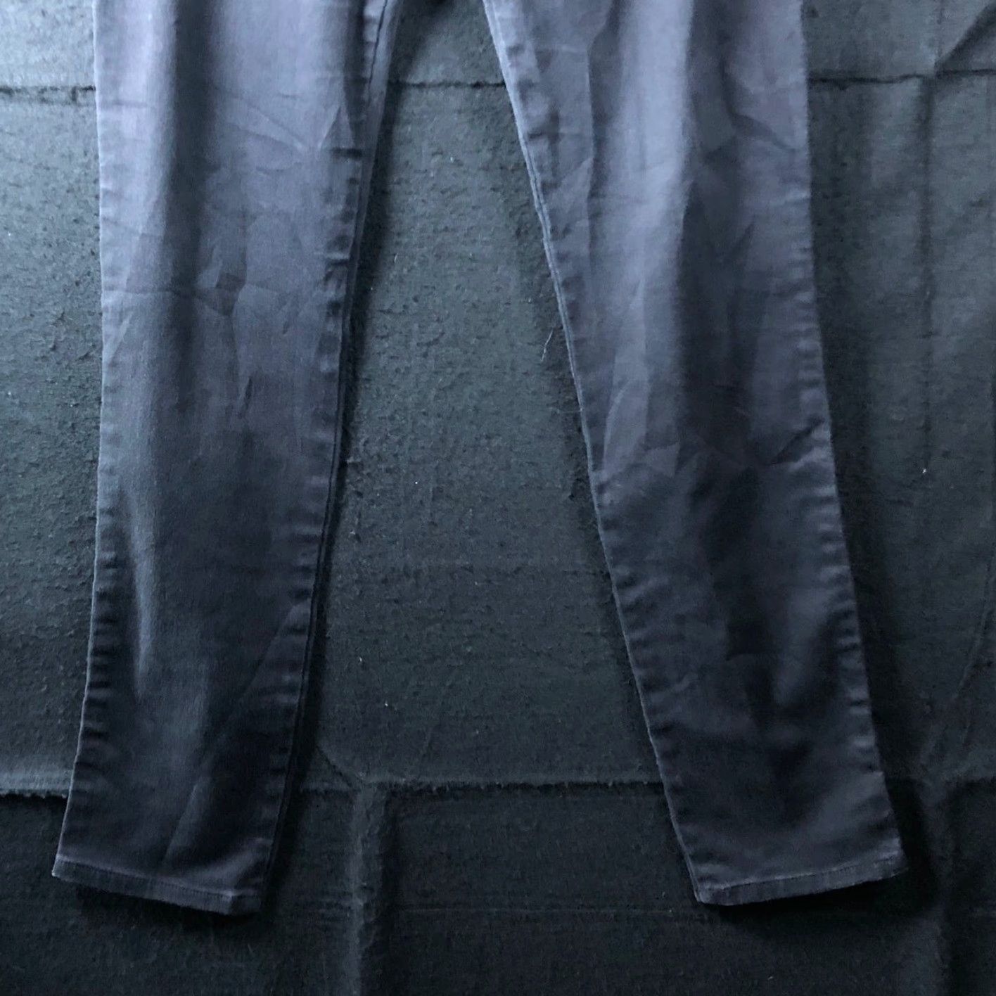 Express Express Womens Jeans Black Denim Low Rise Stella Legging Stretch 8 Size 30" / US 8 / IT 44 - 3 Thumbnail