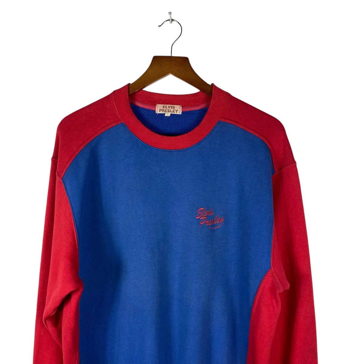 Band Tees × Vintage Vintage American Actor and Singer Elvis Presley Sweatshirt Size US L / EU 52-54 / 3 - 2 Thumbnail