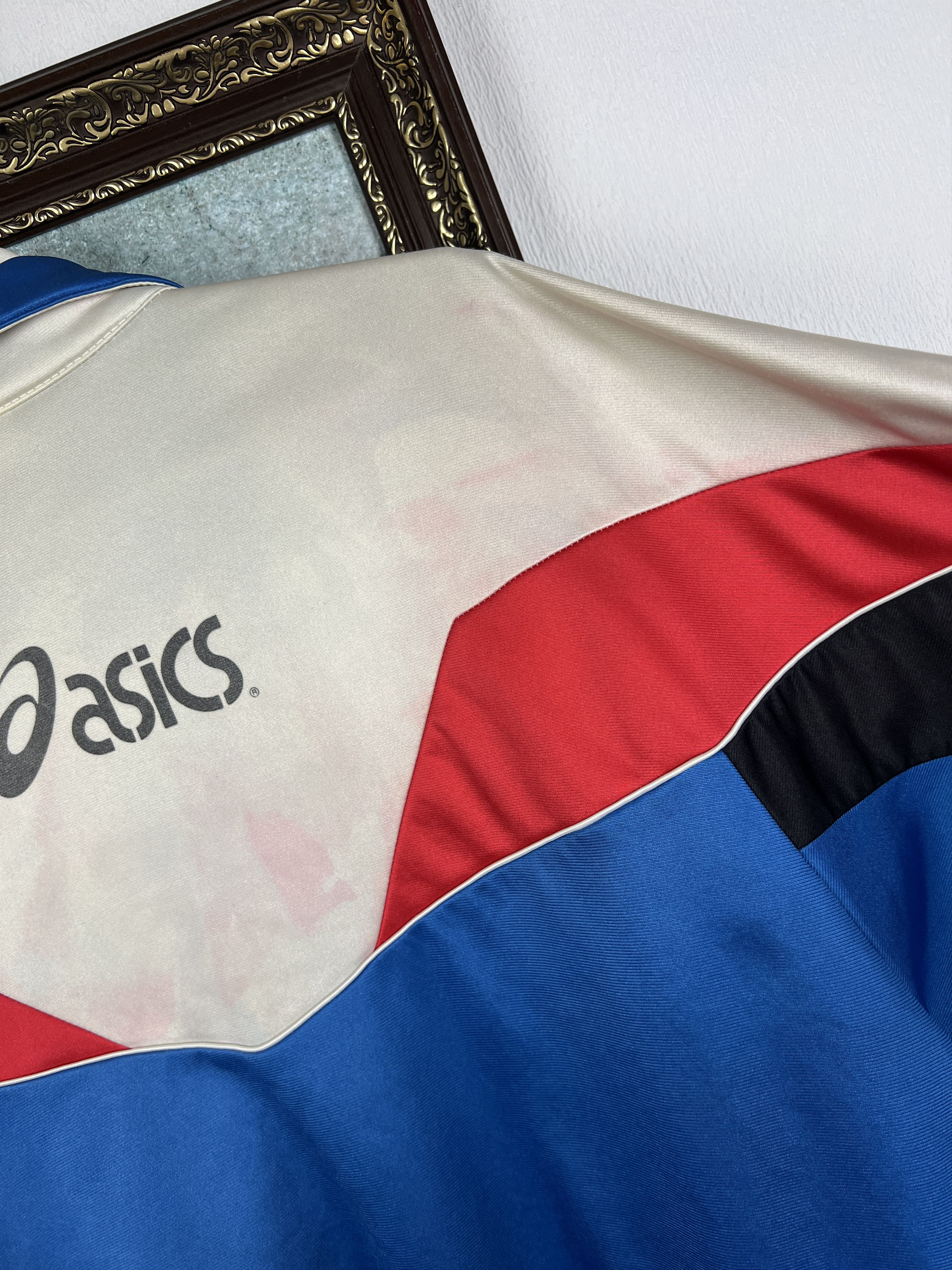 Asics Vintage Sampdoria Football Jacket Soccer Maglia Track Top Size US XL / EU 56 / 4 - 9 Thumbnail