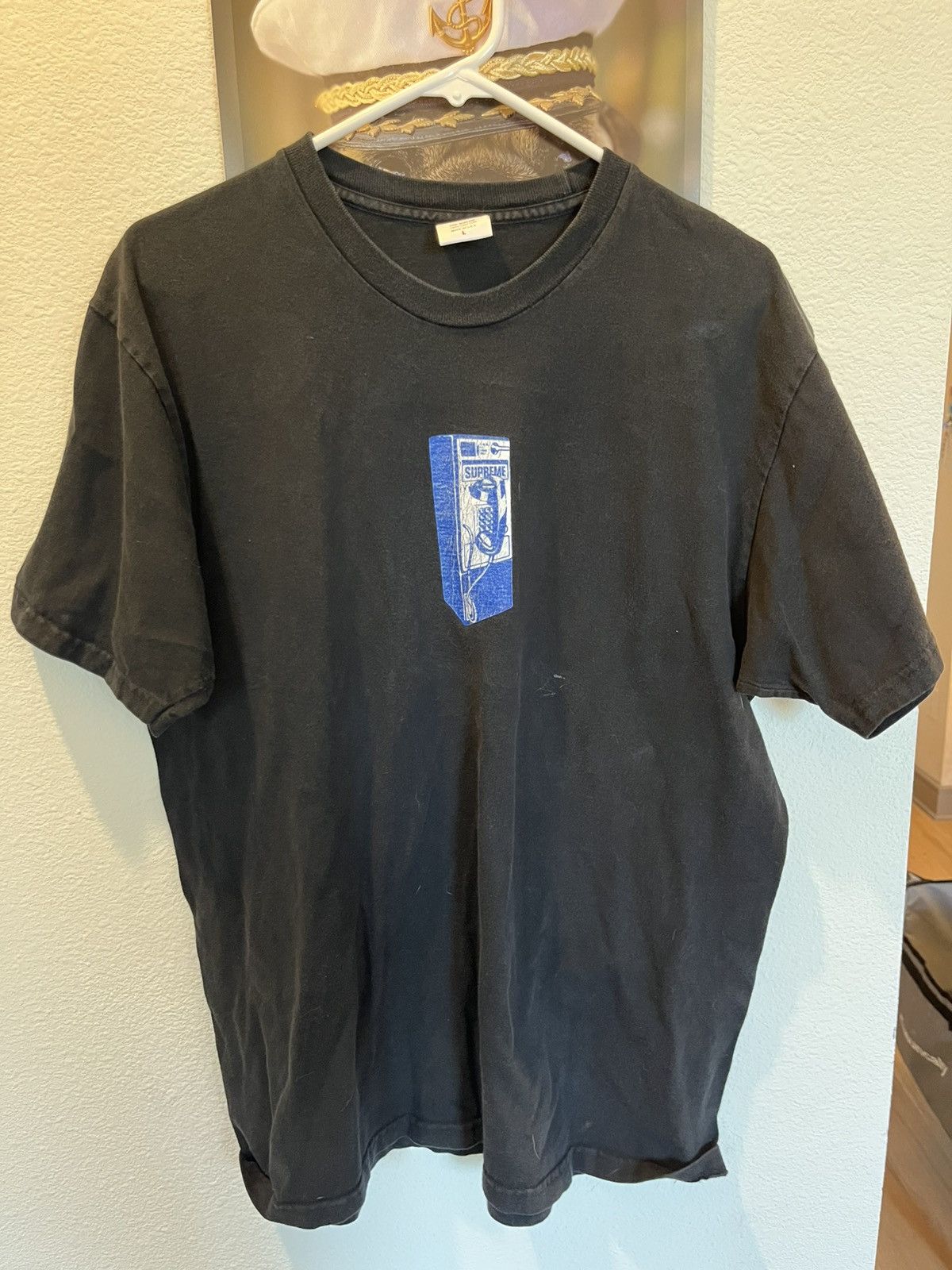 Supreme Supreme Payphone Tee Size US L / EU 52-54 / 3 - 1 Thumbnail