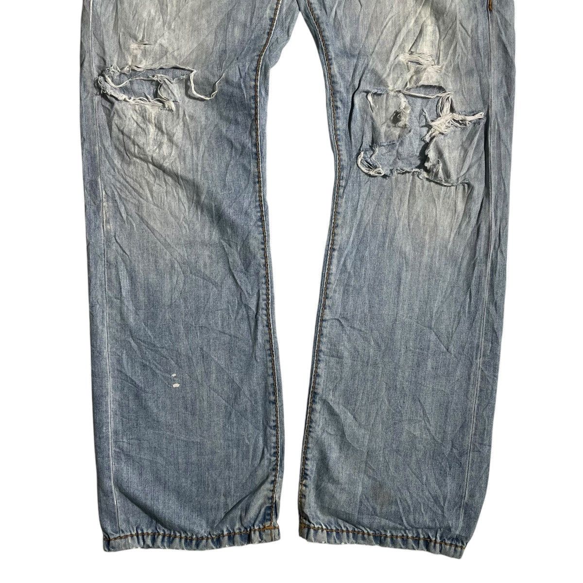 Emporio Armani Vintage Emporio Armani Distressed Jeans Size US 36 / EU 52 - 2 Thumbnail